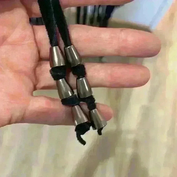 True Religion Leather Fringe 3 Tier, Excellent Condition, Size Medium Super Cool - Picture 7 of 15